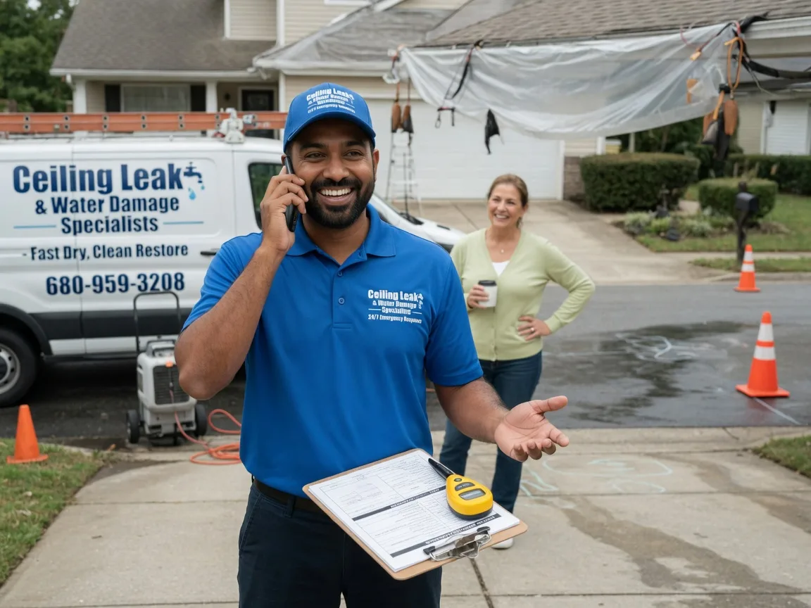 Ceiling Leak Cleanup Tigrett, TN FAQs